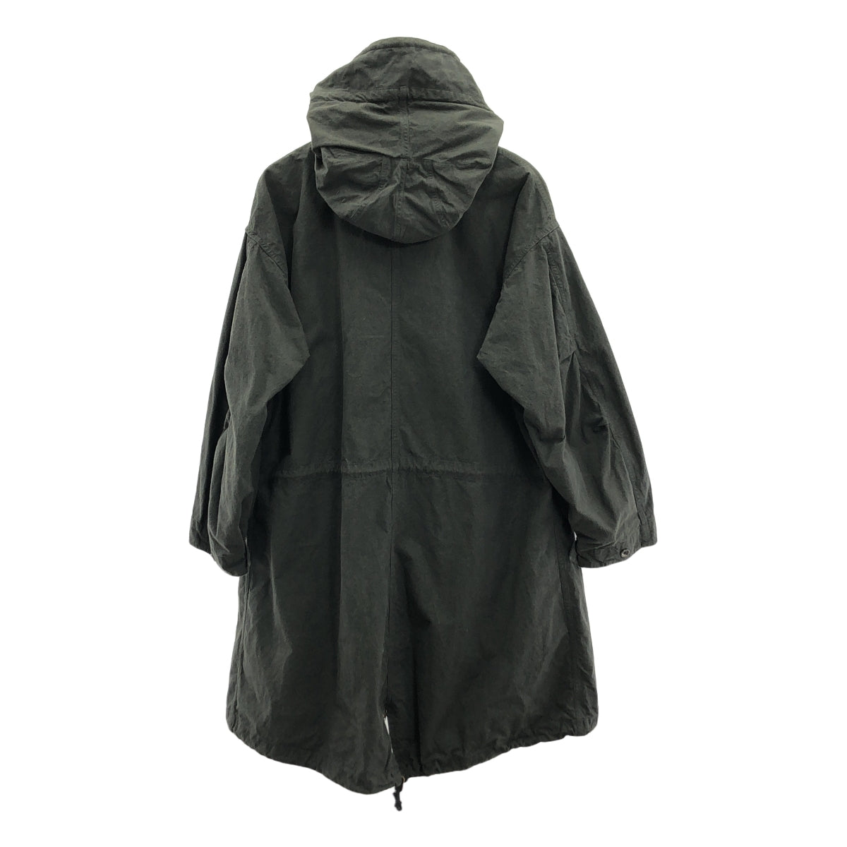 【美品】  kaval / カヴァル | Fish tail long coat ライナー付き フィッシュテール ロングコート | S | ダークグレー | メンズ