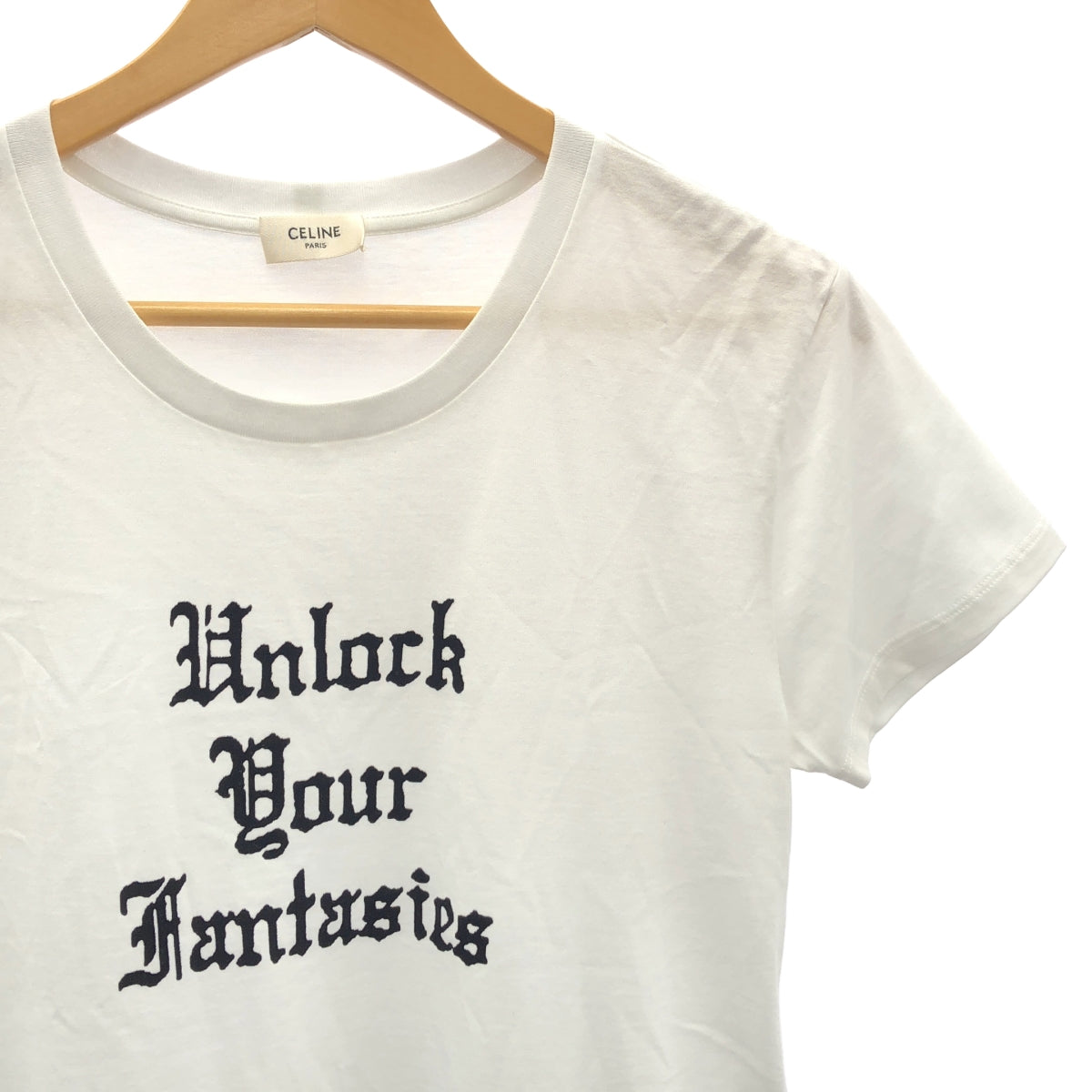 CELINE / セリーヌ | 2019AW | ×CODY DEFRANCO コーディデフランコ / UNLOCK YOUR FANTASIES フェルトプリント Tシャツ | XS | メンズ