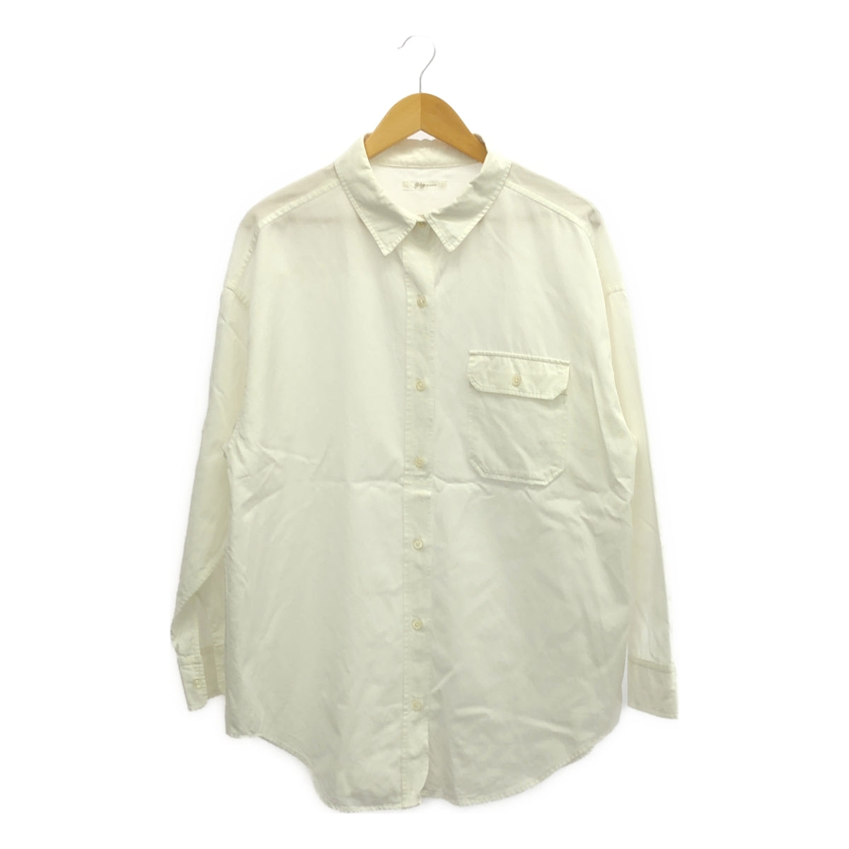 Plage / Plage | 2021SS | Nidom bio washer shirt | F | White | Women's