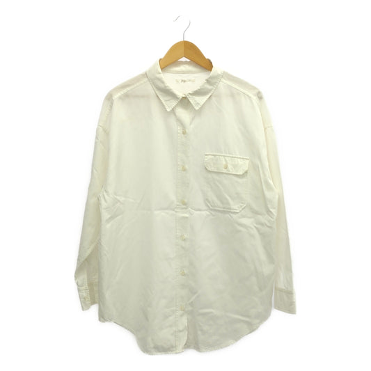 Plage / プラージュ | 2021SS | Nidom bio washer シャツ | F | ホワイト | レディース