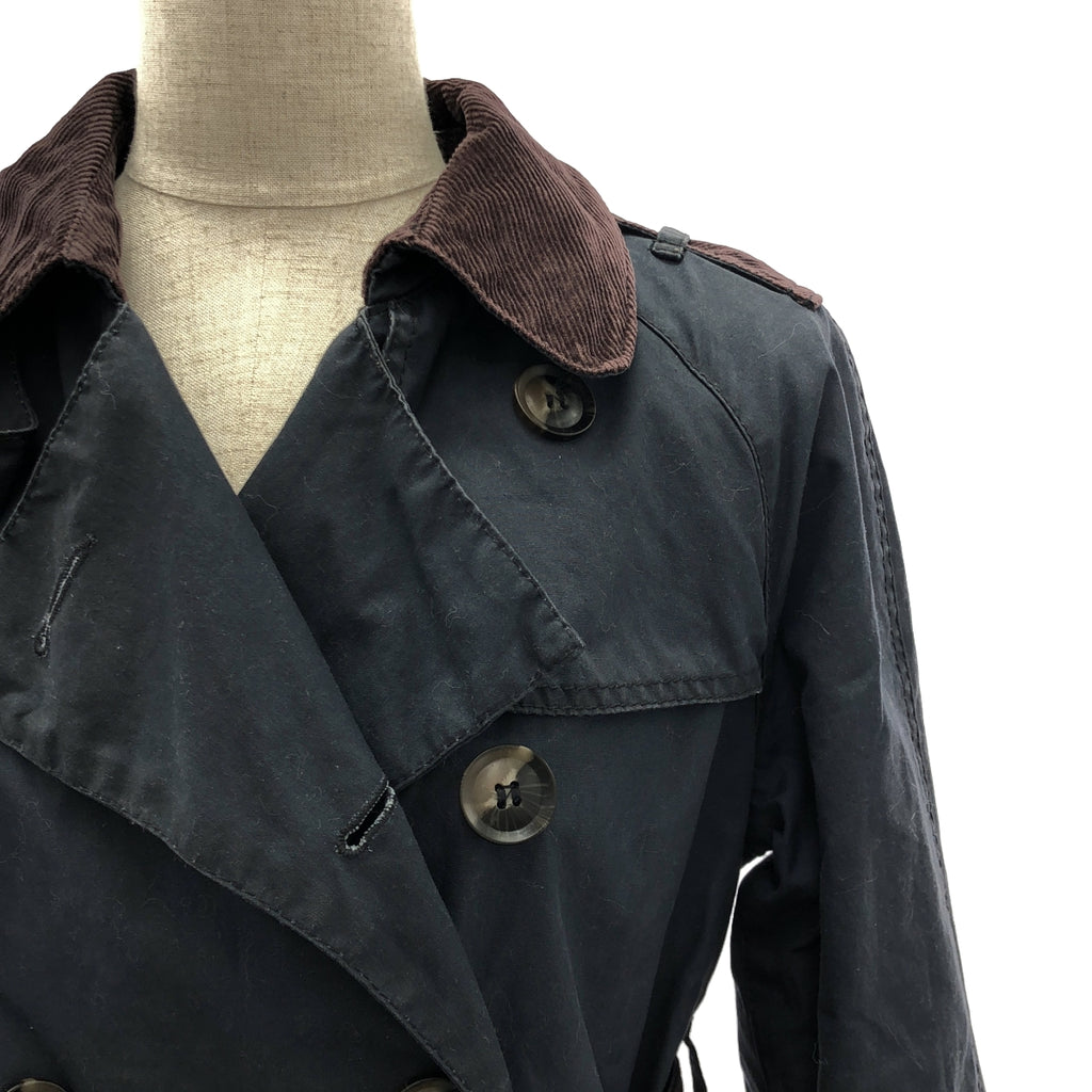 Barbour | 油浸腰帶風衣，全印花襯裡 | 尺寸 8 | 女款