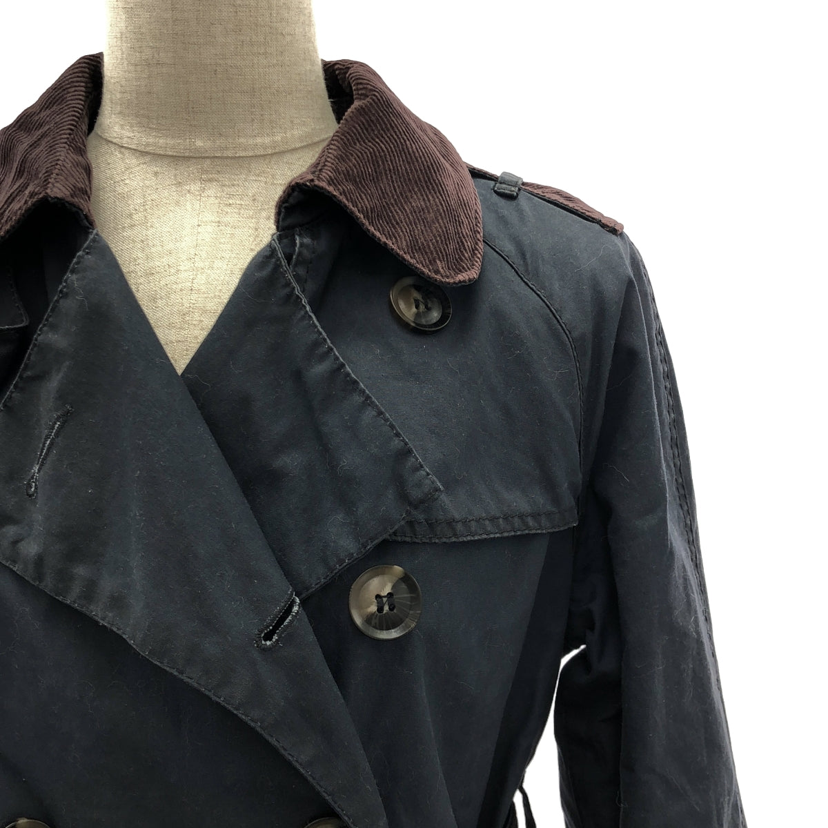 Barbour | 油浸腰帶風衣，全印花襯裡 | 尺寸 8 | 女款