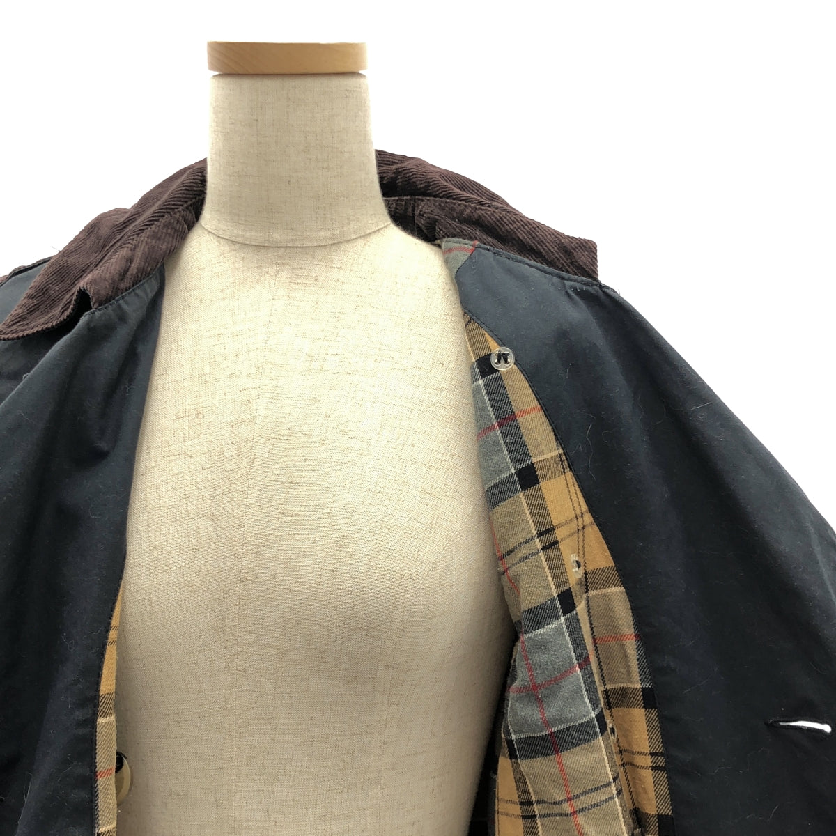 Barbour | 油浸腰帶風衣，全印花襯裡 | 尺寸 8 | 女款