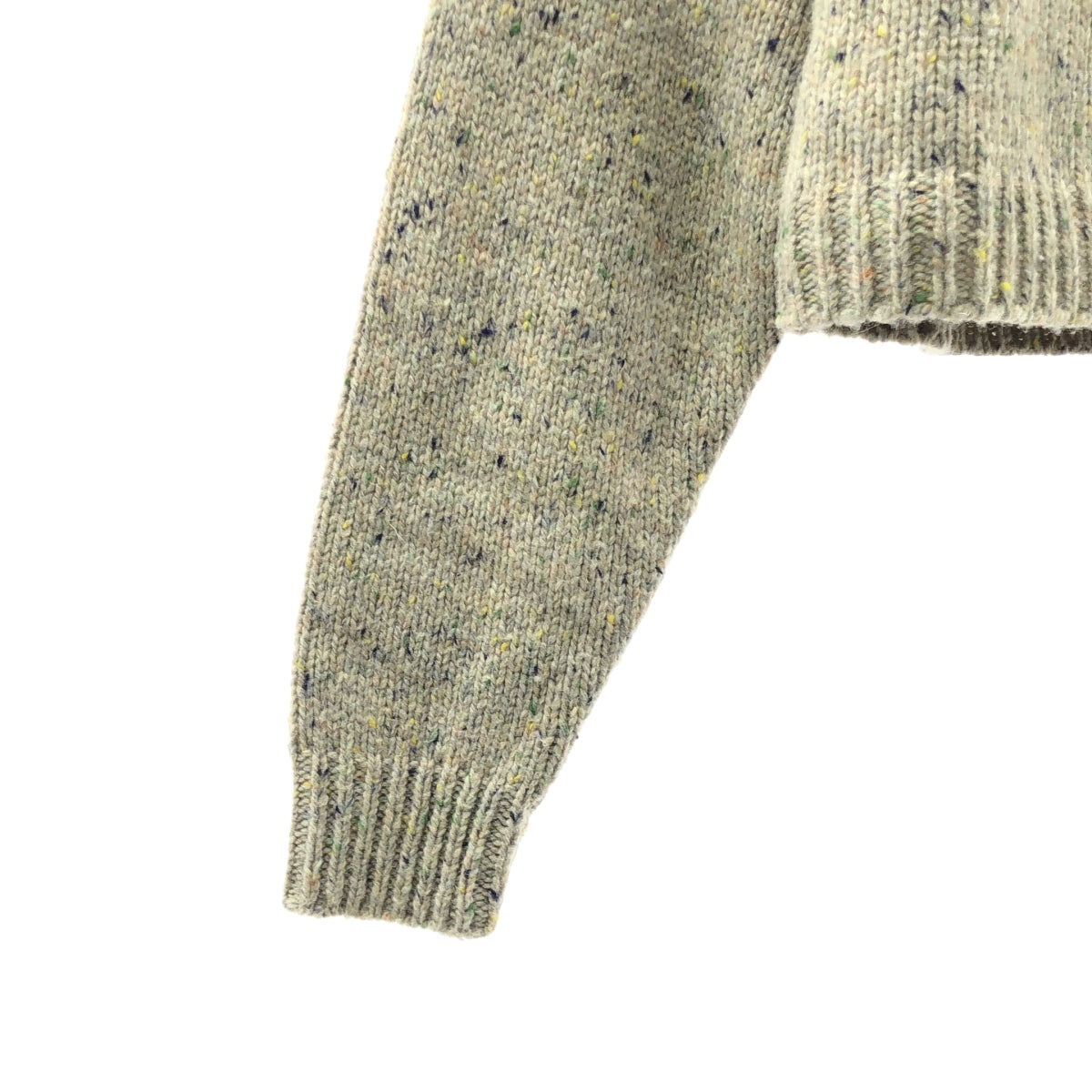 THE SHISHIKUI / シシクイ | Mix cardigan クルーネック カーディガン | F |