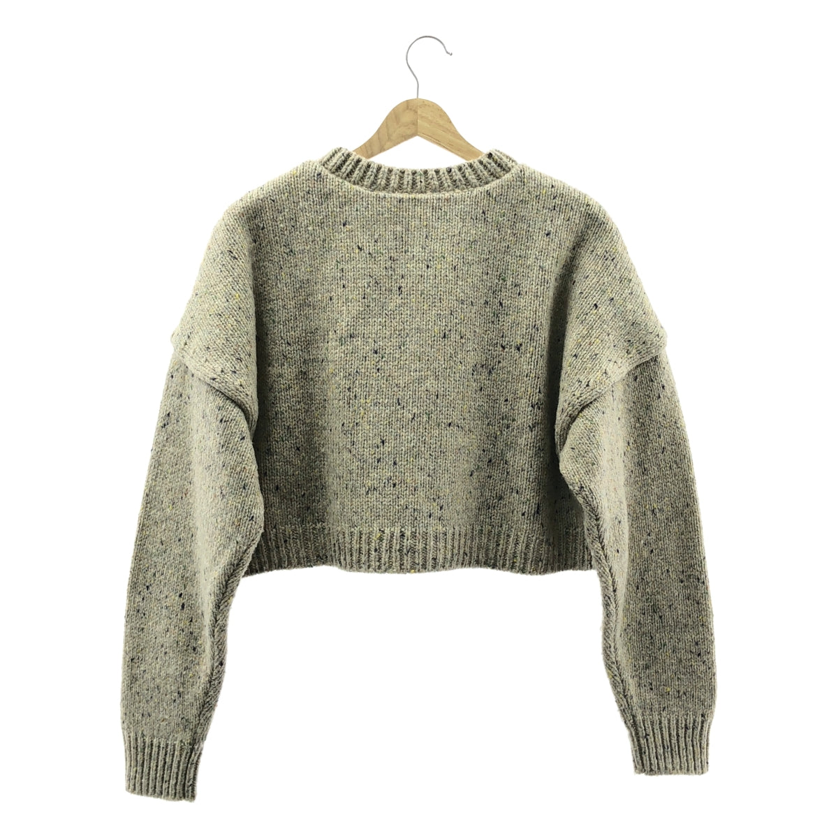 THE SHISHIKUI / シシクイ | Mix cardigan クルーネック カーディガン | F |
