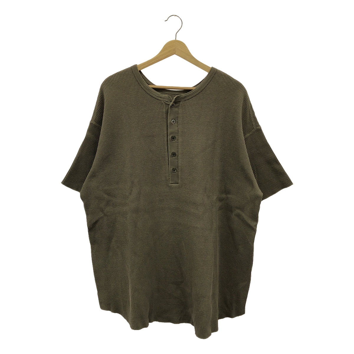 L'Appartement / アパルトモン | Americana S/S Thermal P/O アメリカーナ サーマル プルオーバー Tシャツ | F | ブラウン | レディース