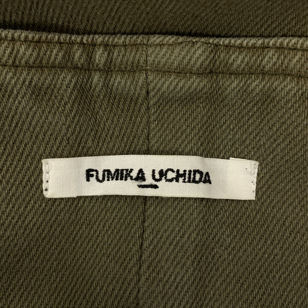 FUMIKA UCHIDA / フミカウチダ | コルセット デニムパンツ | 36 | カーキ | レディース