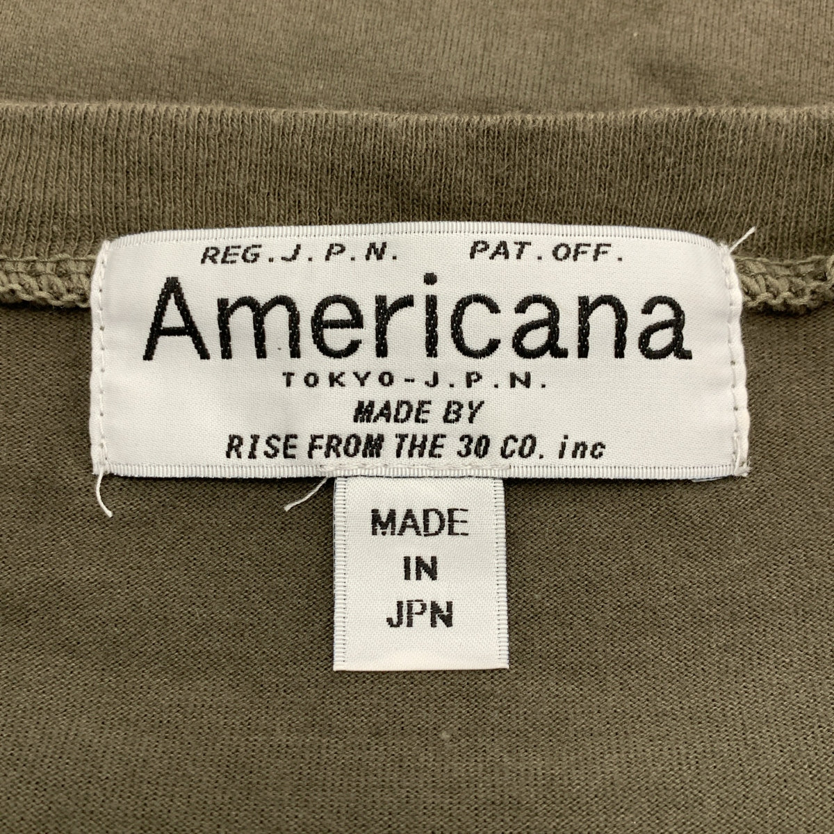 Americana / アメリカーナ | エンブロイダリー ロゴ ノースリーブ オーバー カットソー Tシャツ | F | レディース