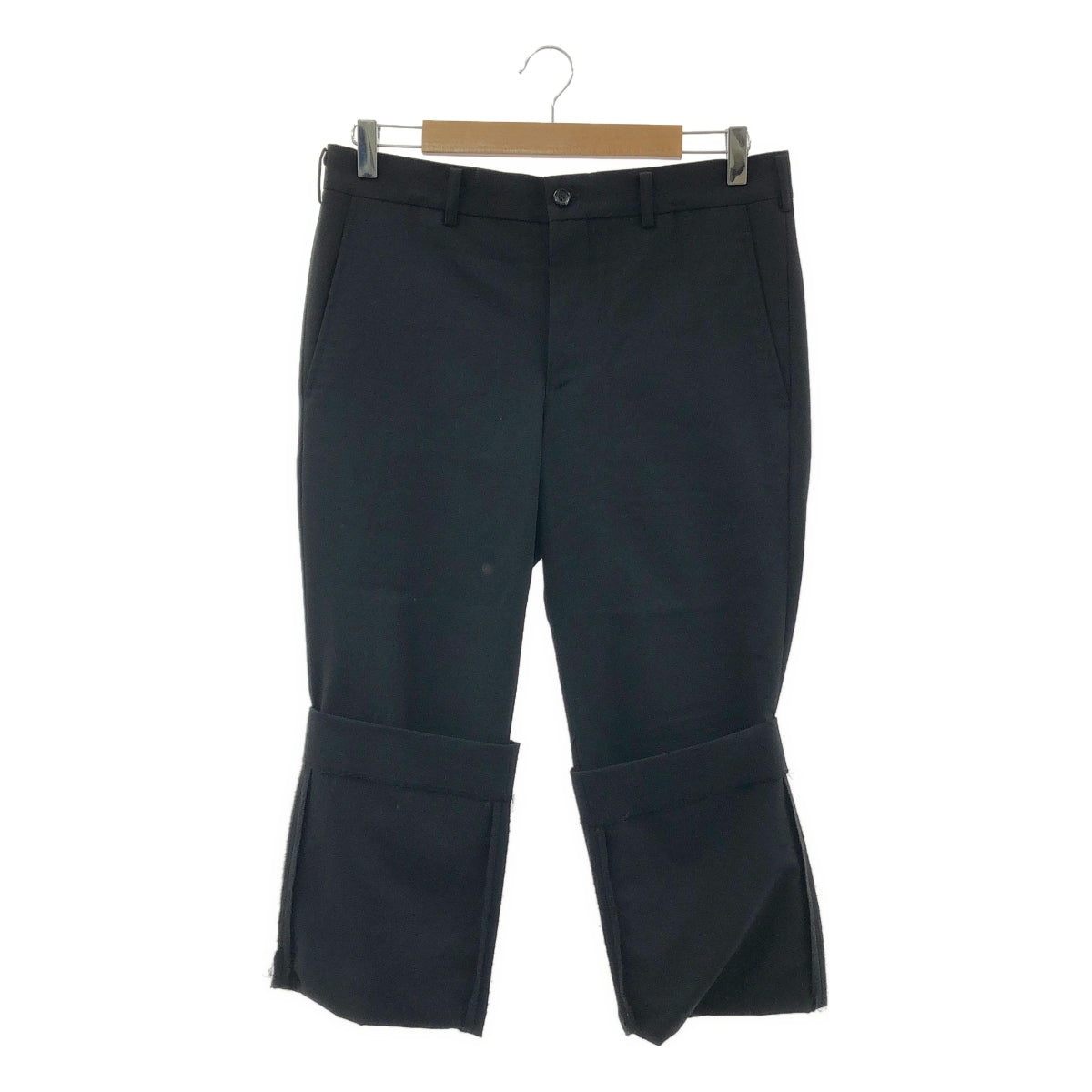 COMME des GARÇONS HOMME PLUS | 2022 春夏 |花卉羊毛華達呢捲邊休閒褲| SHOPBOP S 號 |男士