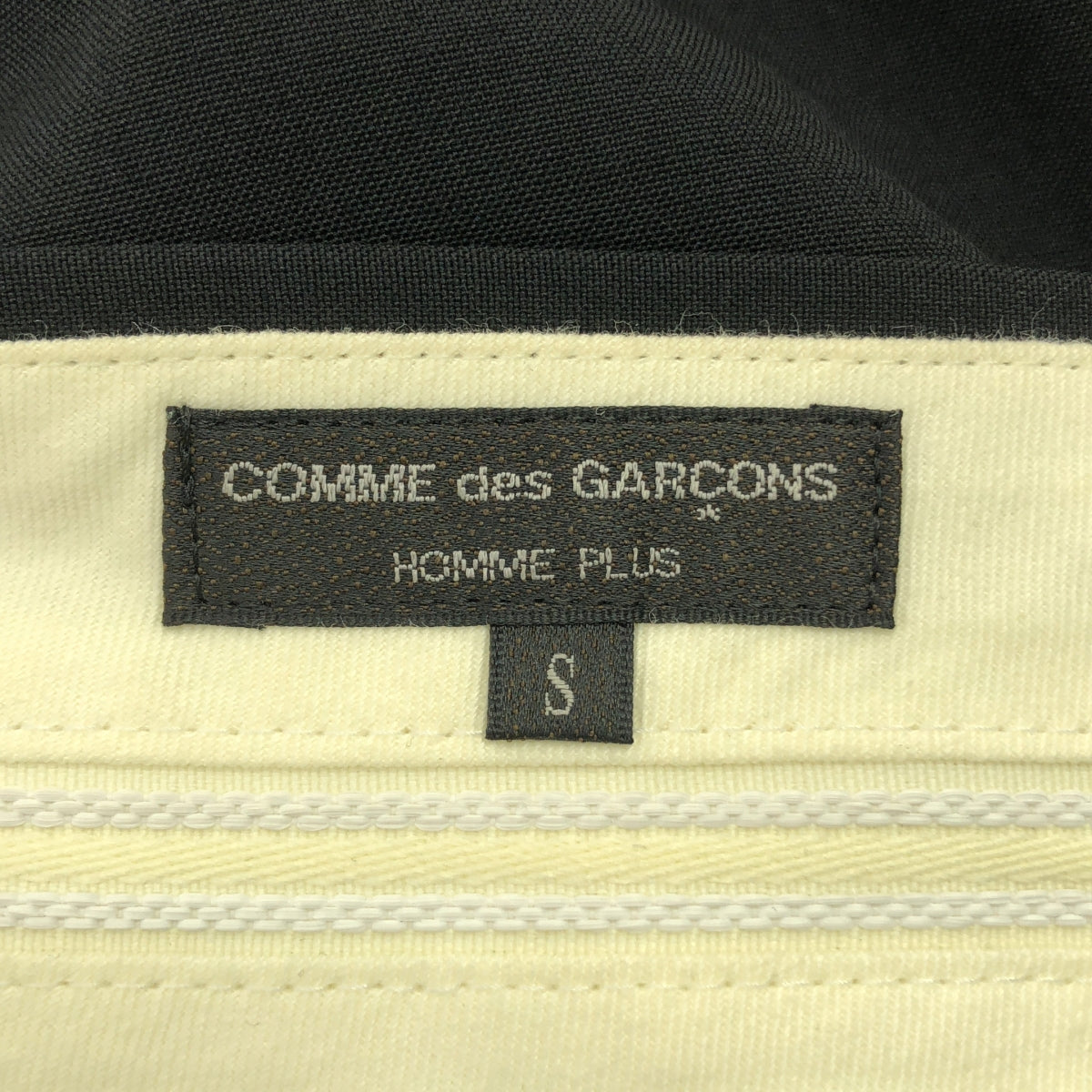 COMME des GARÇONS HOMME PLUS | 2022 春夏 |花卉羊毛華達呢捲邊休閒褲| SHOPBOP S 號 |男士