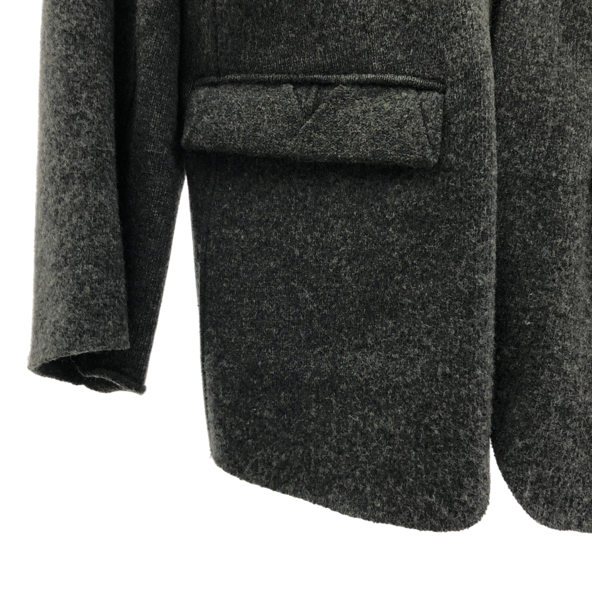 UNDERCOVERISM / 언더카바이즘 | 울 엘보 패치 니트 테일러드 재킷 | 2 | 맨즈