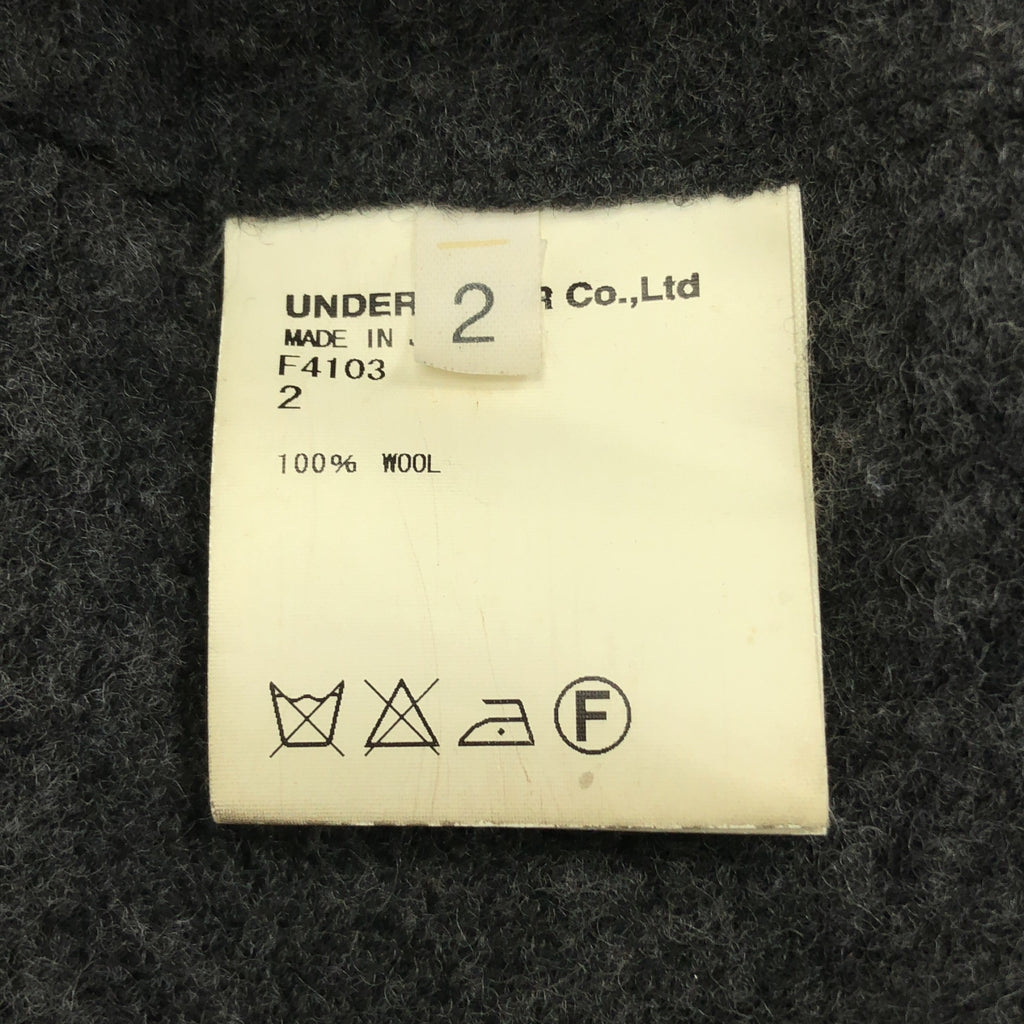 UNDERCOVERISM / 언더카바이즘 | 울 엘보 패치 니트 테일러드 재킷 | 2 | 맨즈