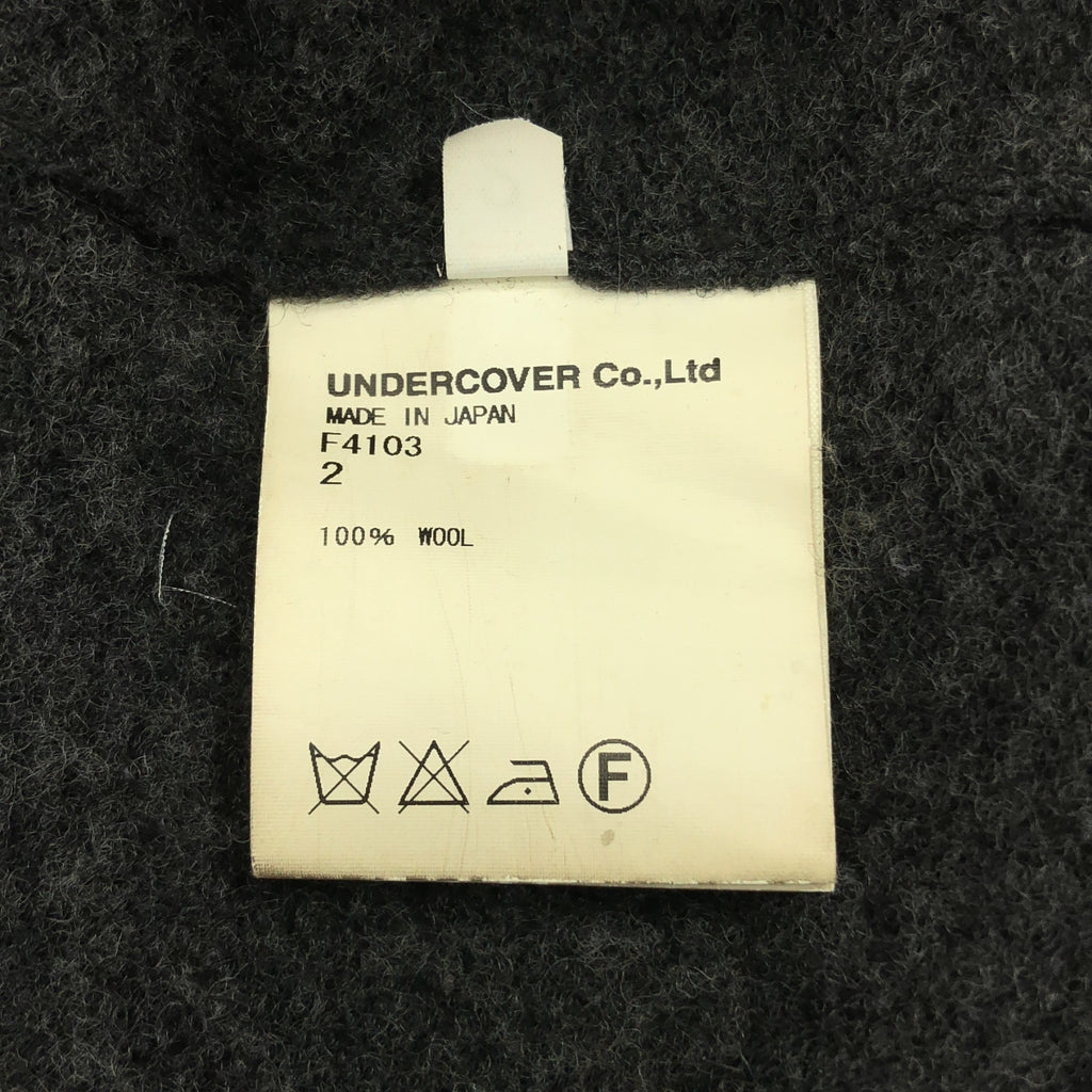 UNDERCOVERISM / 언더카바이즘 | 울 엘보 패치 니트 테일러드 재킷 | 2 | 맨즈