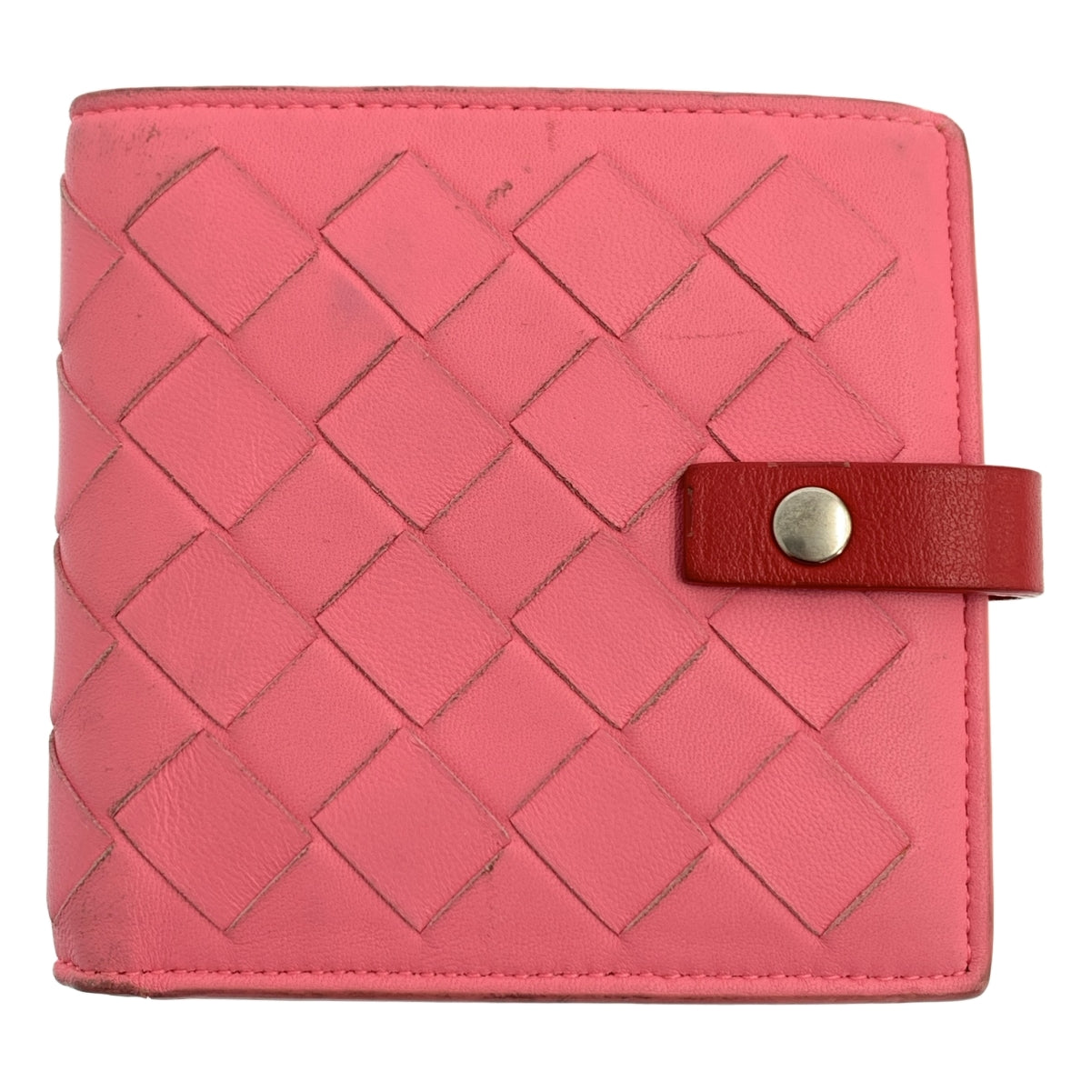 BOTTEGA VENETA / 보테가 베네타 | 인트레치아토 가죽 접이식 지갑 |