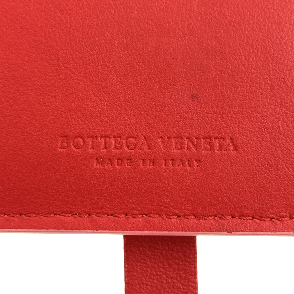 BOTTEGA VENETA / 보테가 베네타 | 인트레치아토 가죽 접이식 지갑 |