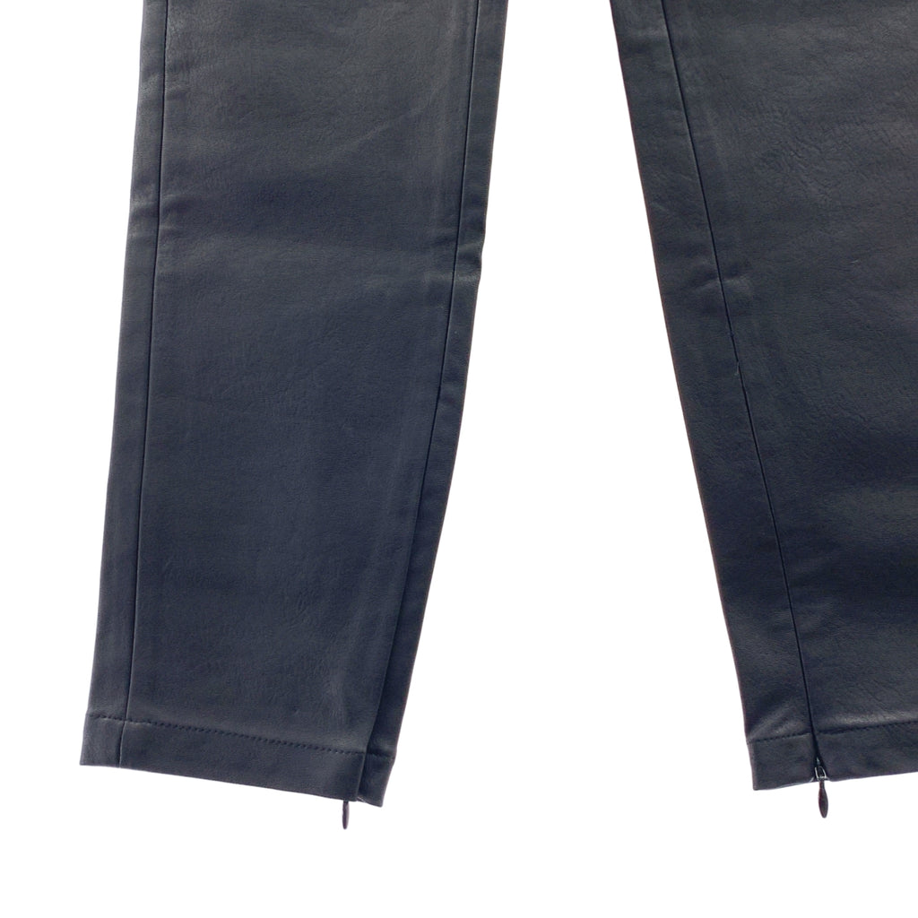 RHC Ron Herman | 仿皮褲，拉鍊下擺、鬆緊腰帶和側拉鍊 | XS 碼 | 女款