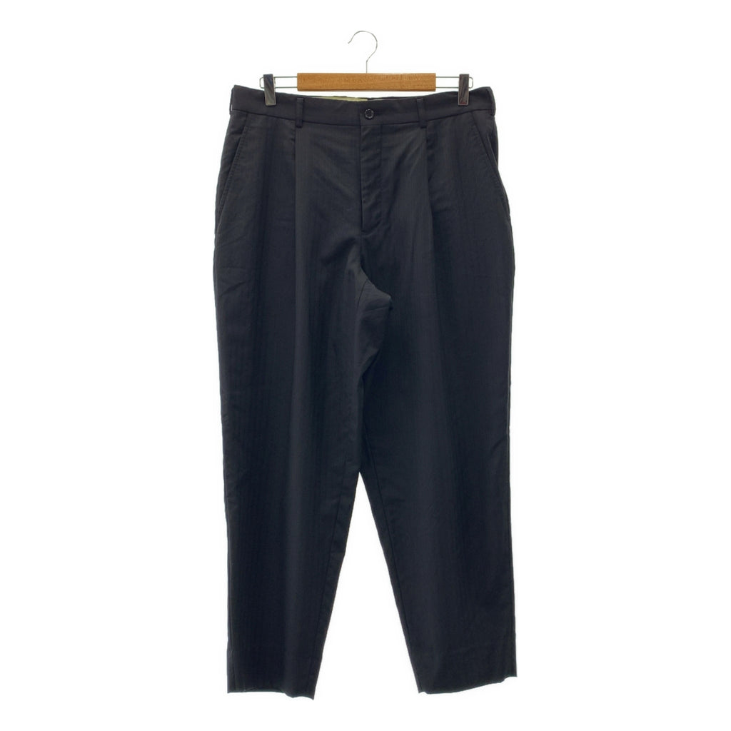 COMME des GARCONS HOMME DEUX / 콤데 갤슨 옴두 | 2020AW | 자가드 테이퍼드 슬랙스 팬츠 | L |