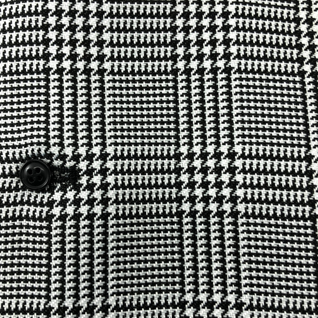 【미품】 AMERI / 아메리 | × N.HOOLYWOOD / 엔 할리우드 CHECK SHIRT JACKET / 오버 셔츠 재킷 / 총 안감 | S | 화이트 / 블랙 | 여성