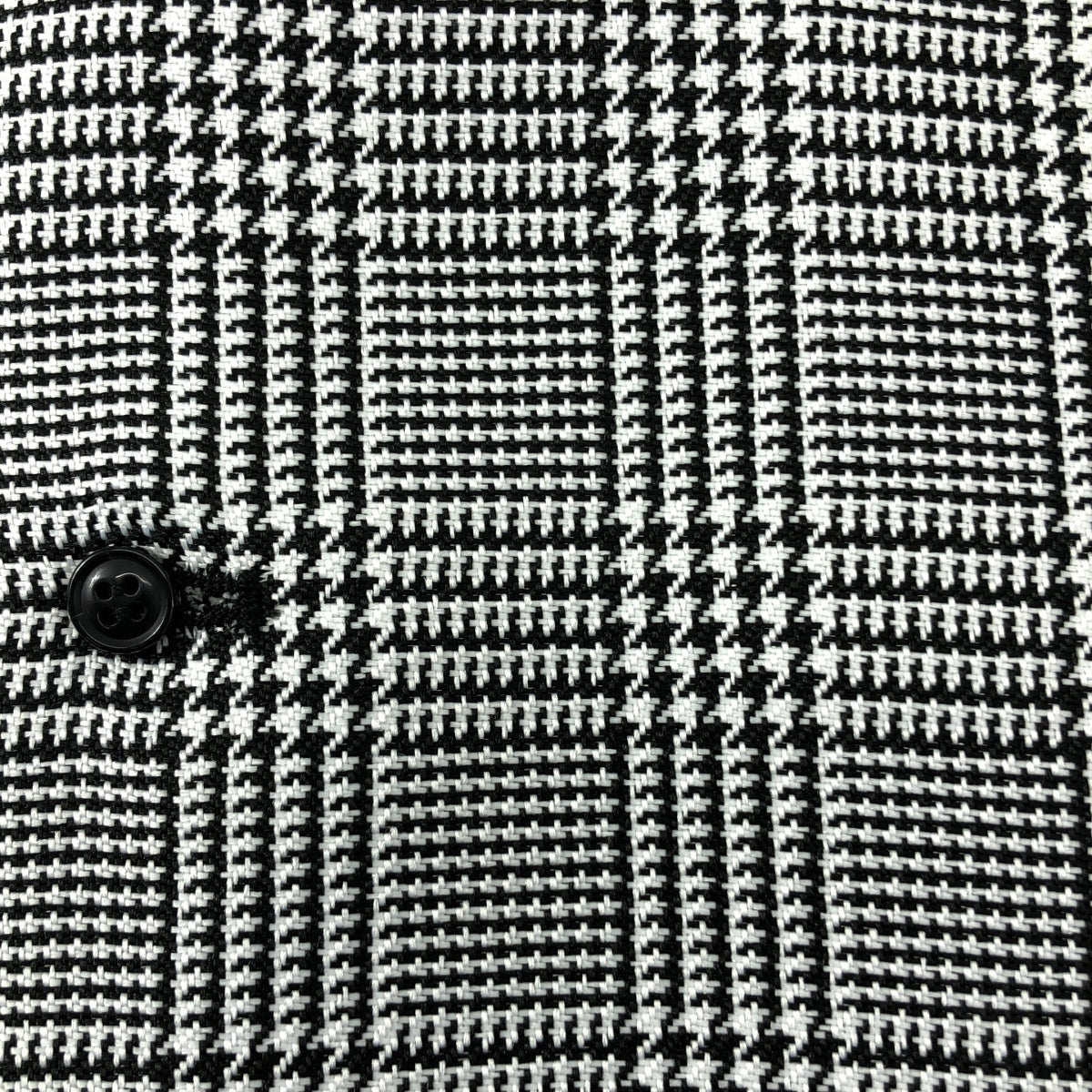 [狀況極佳] AMERI x N.HOOLYWOOD 格紋襯衫夾克，全襯裡，小碼，白色/黑色，女款