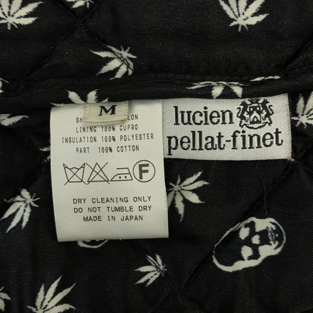 lucien pellat-finet / 루시안 페라피네 | 코듀로이 컬러 퀼팅 코트 / 총 무늬 안감 | M | 남성