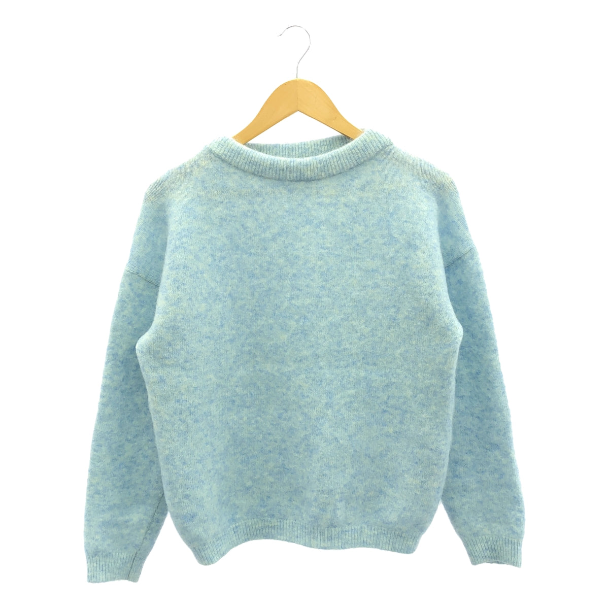 Acne Studios | Dramatic Mohair Pullover Knit | XXS | Blue | Women's