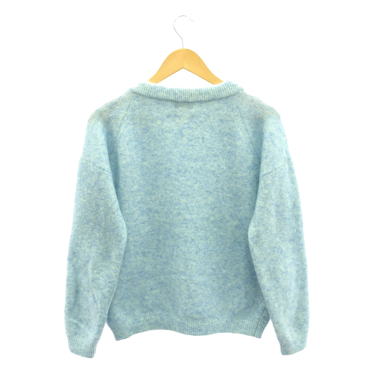 Acne Studios | Dramatic Mohair Pullover Knit | XXS | Blue | Women's