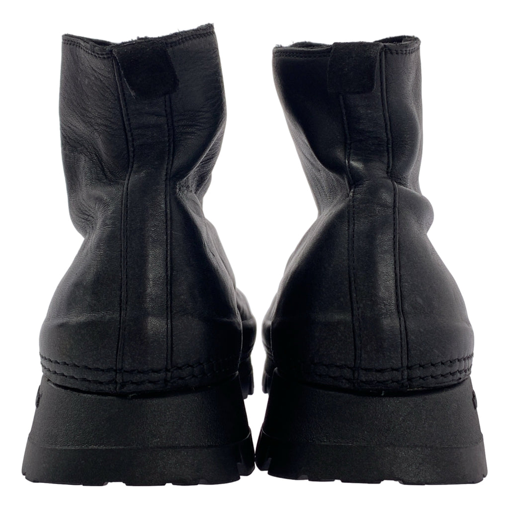 GUIDI | 2024 秋冬 | VS01 TREK SOFT HORSE FULL GRAIN / 前拉鍊靴，馬皮和 Vibram 鞋底 | 尺寸 43 | 男款