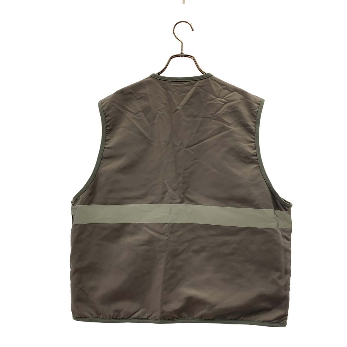 Acy / エーシー | 2024SS | 2WAY UTILITY VEST リバーシブル ユーティリティー ベスト | 03 | ブラック/グレー | メンズ