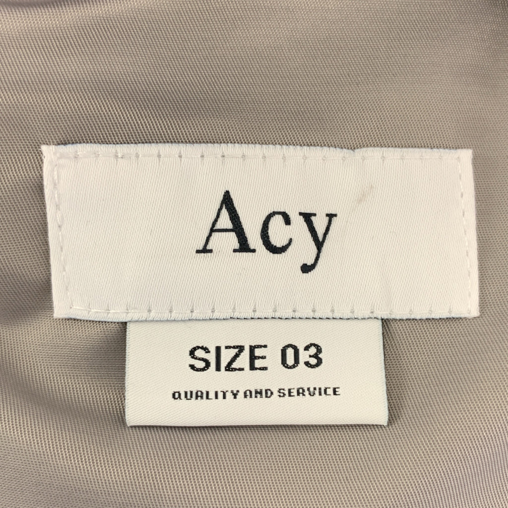 Acy / エーシー | 2024SS | 2WAY UTILITY VEST リバーシブル ユーティリティー ベスト | 03 | ブラック/グレー | メンズ