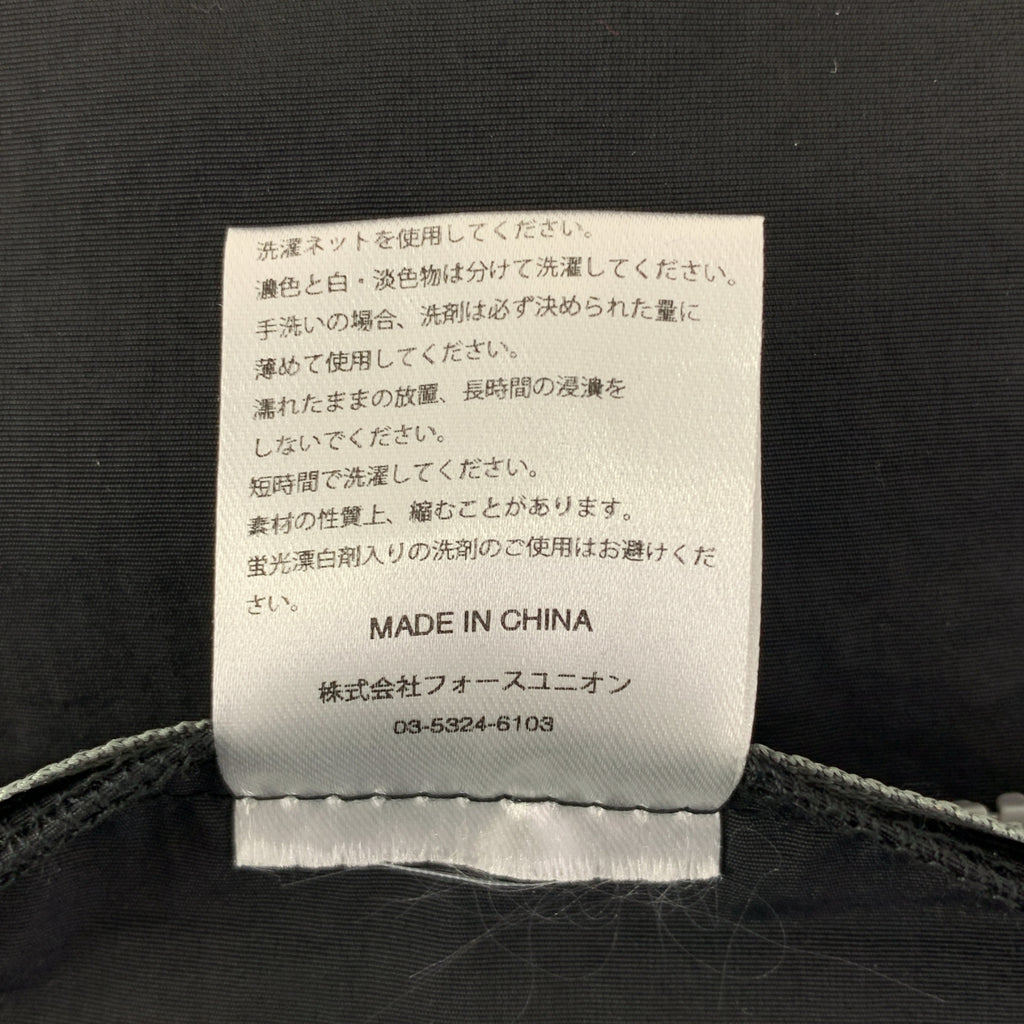 Acy / エーシー | 2024SS | 2WAY UTILITY VEST リバーシブル ユーティリティー ベスト | 03 | ブラック/グレー | メンズ