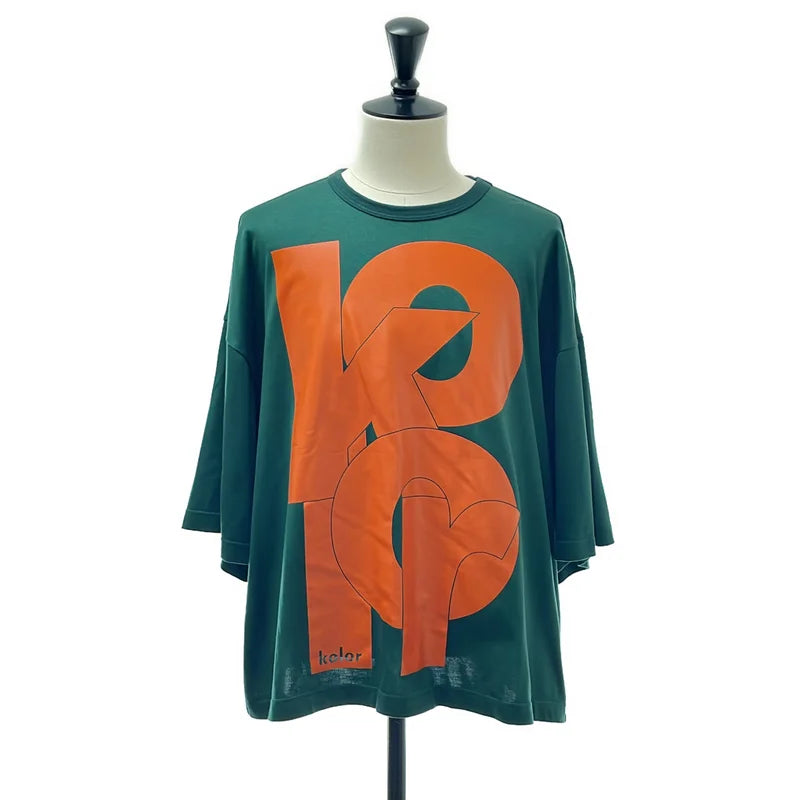 kolor / カラー | 2022AW | ロゴ オーバーシルエット Tシャツ カットソー | 1 | メンズ