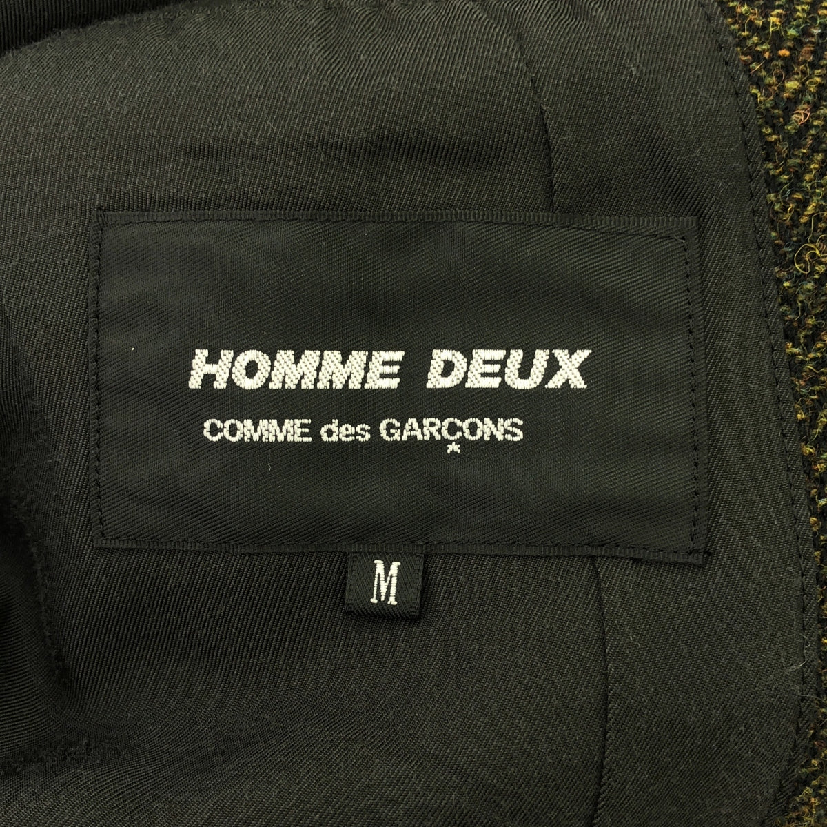 COMME des GARCONS HOMME DEUX | 2014AW | Wool herringbone 3B tailored jacket | M | Men's