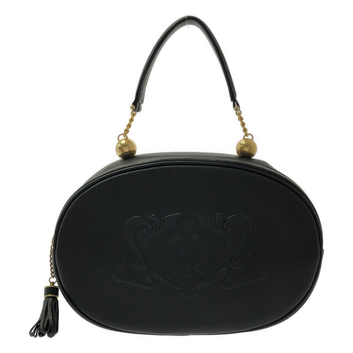 mila schon / 미라 숀 | 가죽 로고 핸드백 |