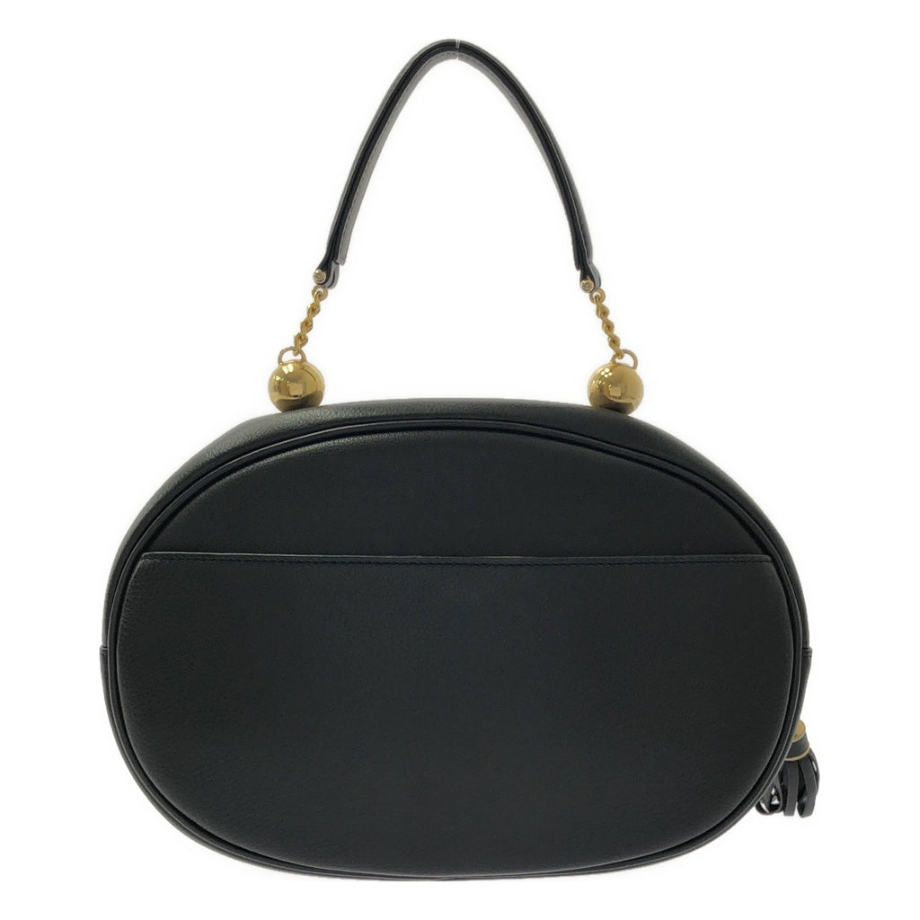 mila schon / 미라 숀 | 가죽 로고 핸드백 |