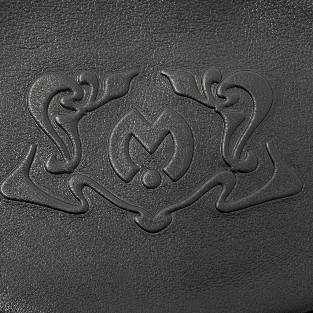 mila schon / 미라 숀 | 가죽 로고 핸드백 |