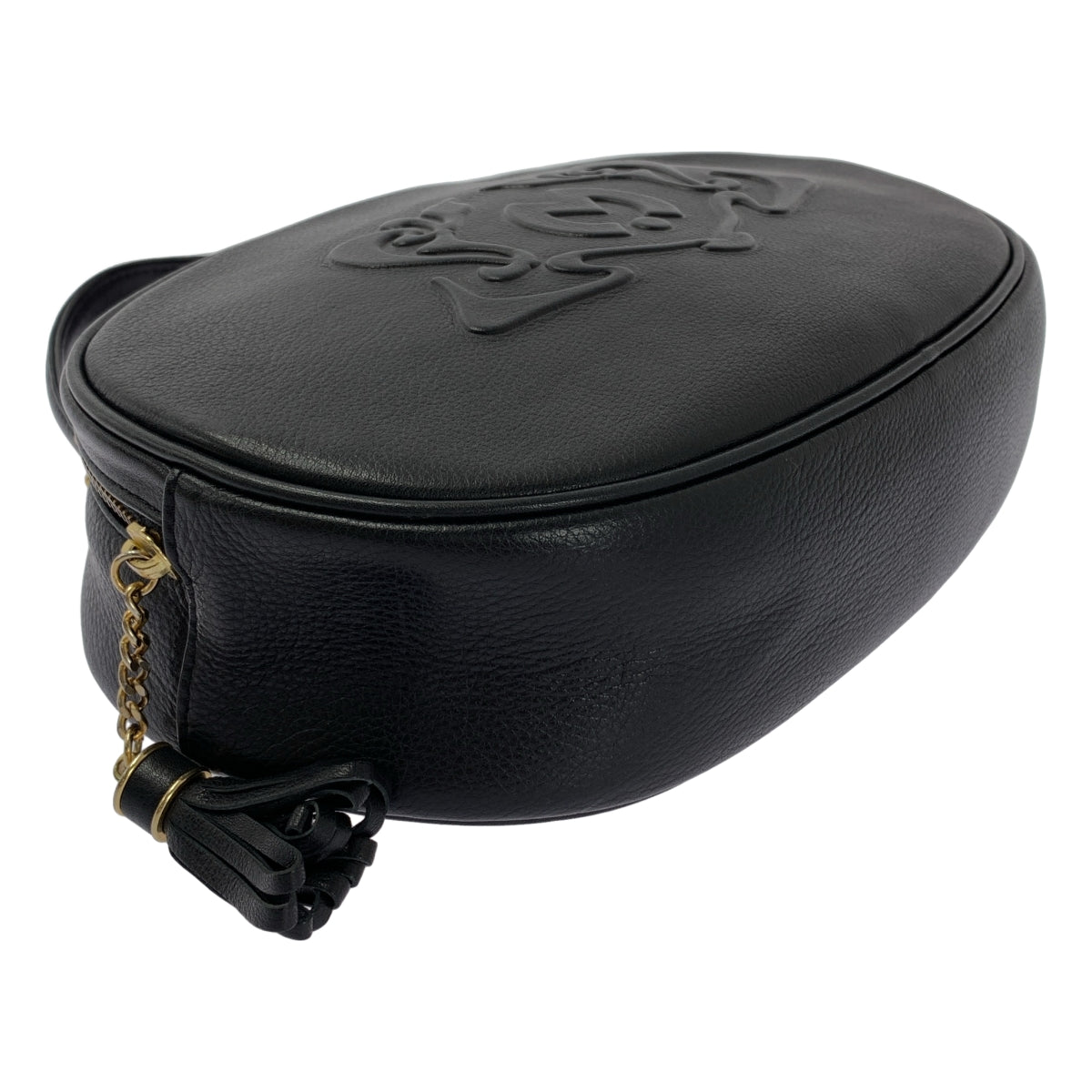 mila schon / 미라 숀 | 가죽 로고 핸드백 |