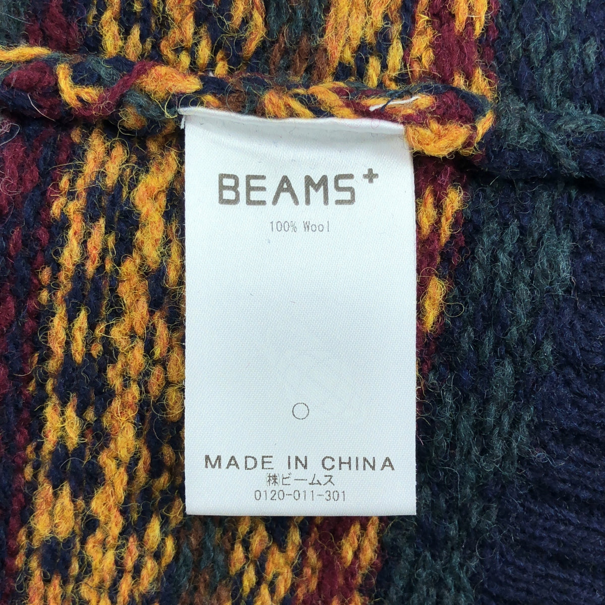 BEAMS PLUS | xgim / 費爾島羊毛針織背心 | L 碼 |