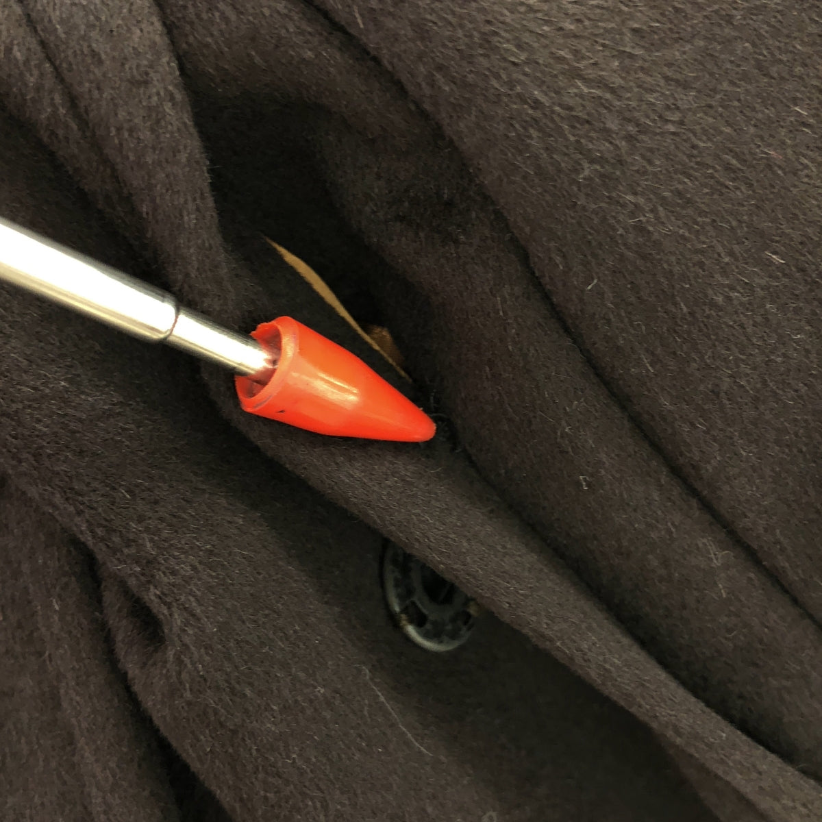 hLam / ラム | ベルテッド シングルロングコート / 総裏地 | 40 | ダークブラウン | レディース