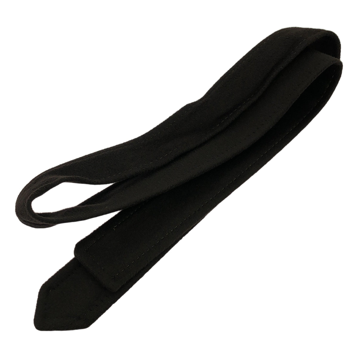 hLam / ラム | ベルテッド シングルロングコート / 総裏地 | 40 | ダークブラウン | レディース