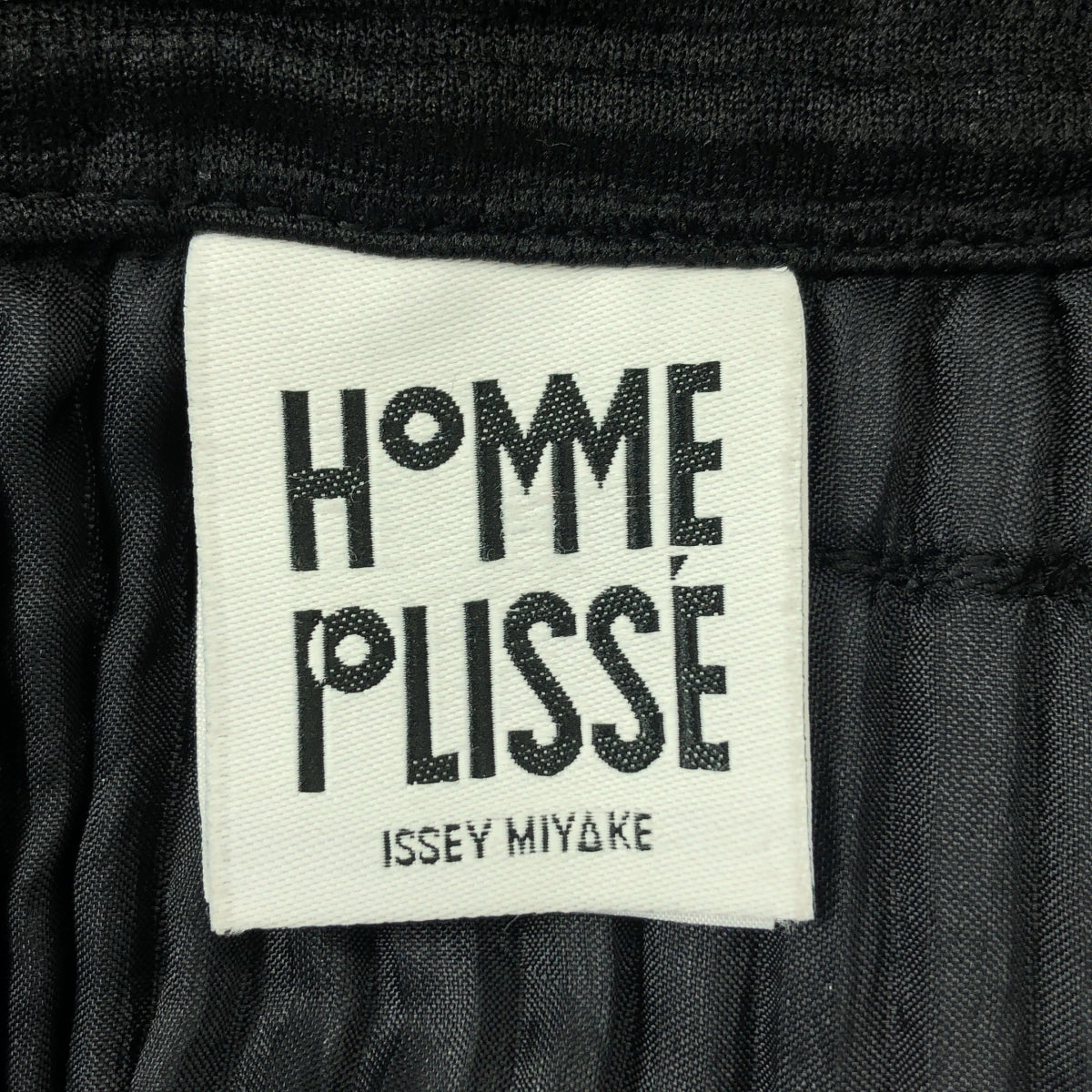 【美品】  HOMME PLISSE ISSEY MIYAKE / オムプリッセイッセイミヤケ | サイドダブルアジャスター プリーツ ワイド ショートパンツ | 2 | ブラック | メンズ