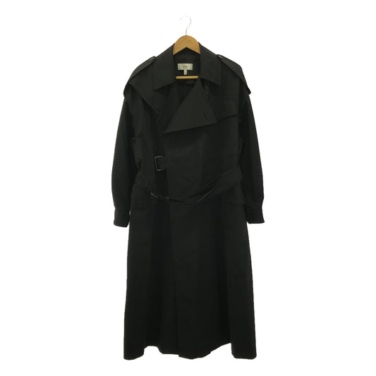 HYKE | Trench coat 201 17231 | 1 | Black | Women's