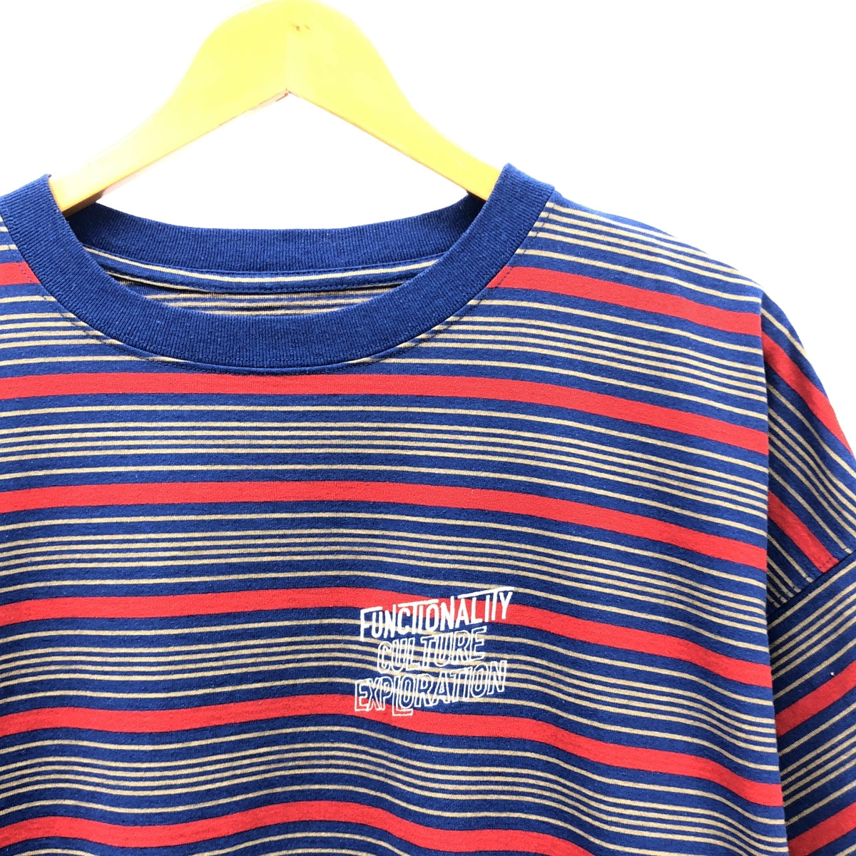 F/CE. / エフシーイー | 2023SS | BORDER RECYCLE RINGER T ボーダー リサイクル リンガー Tシャツ | L | ブルー | メンズ