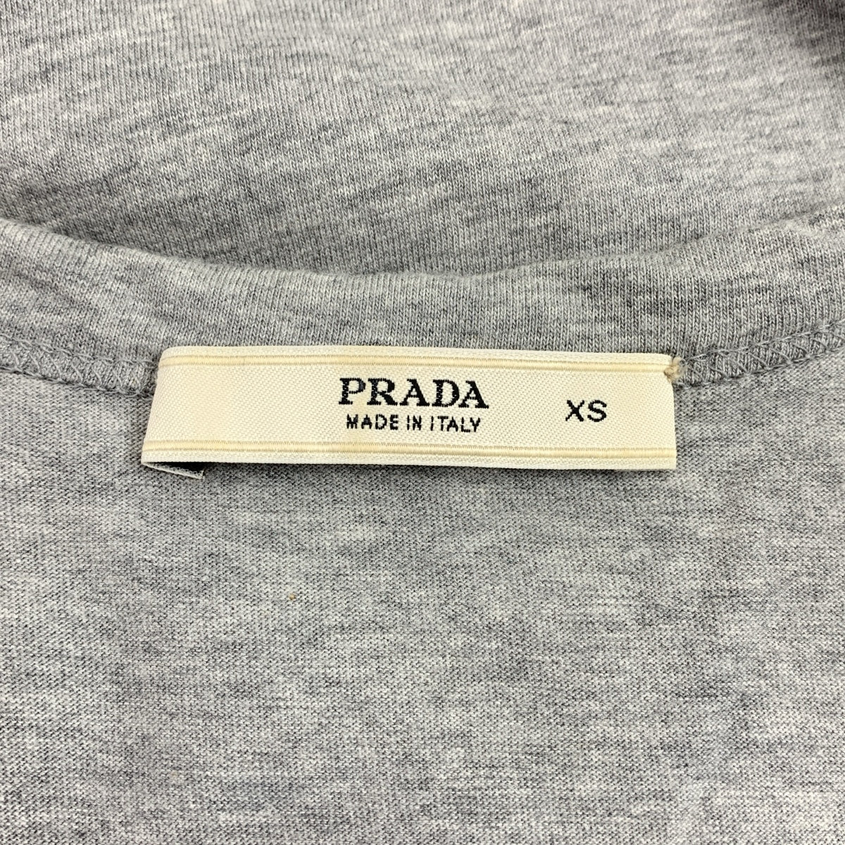 PRADA | 裝飾圓領 T 卹 | XS | 女款
