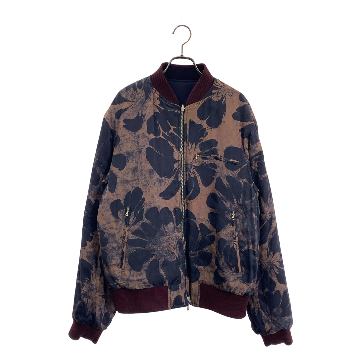 DRIES VAN NOTEN / 드리스 반노텐 | 2025SS | VOLKER REV 1503 MWJAVKET 뒤집을 수 있는 봄버 재킷 | S |