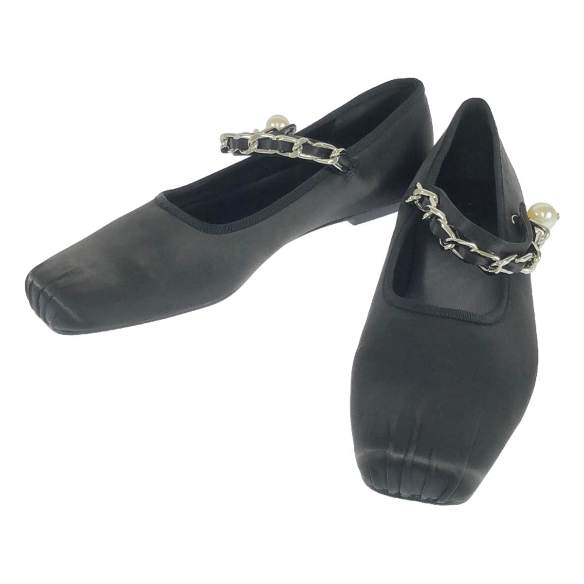 [New] COEL | Chain Strap Mary Jane Pumps | Size 39 | Black | Women's