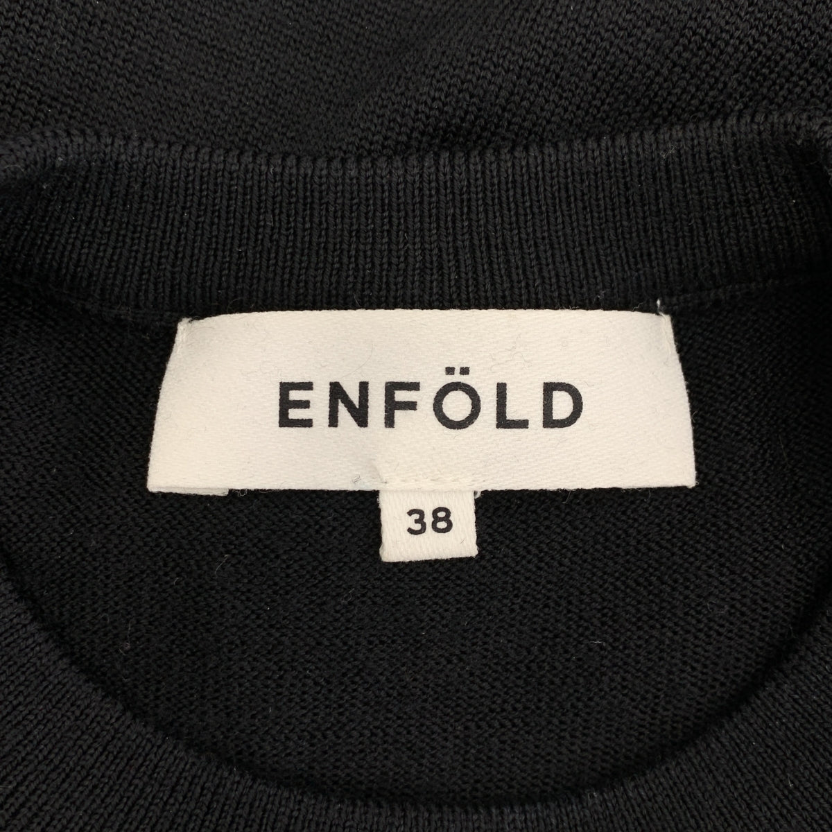 ENFOLD | 羊毛高針寬版套頭針織衫 | 尺寸 38 | 女款
