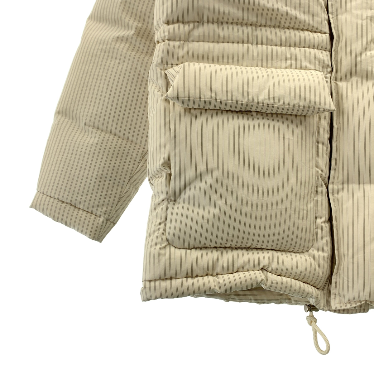 AURALEE / オーラリー | 2024AW | × TEKLA STRIPE DOWN JACKET