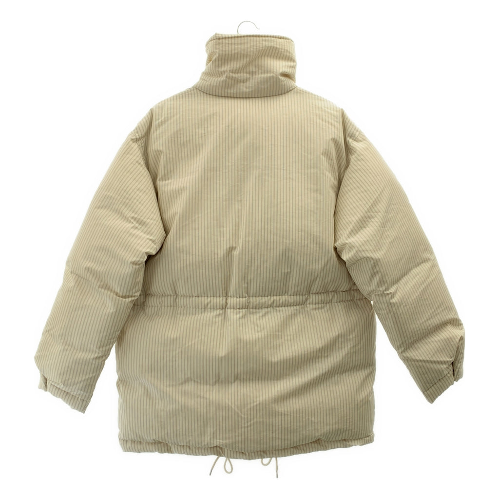 【新品】AURALEE | 2024秋冬 | x TEKLA 條紋羽絨外套 | 4碼 | 雪條紋 | 男款