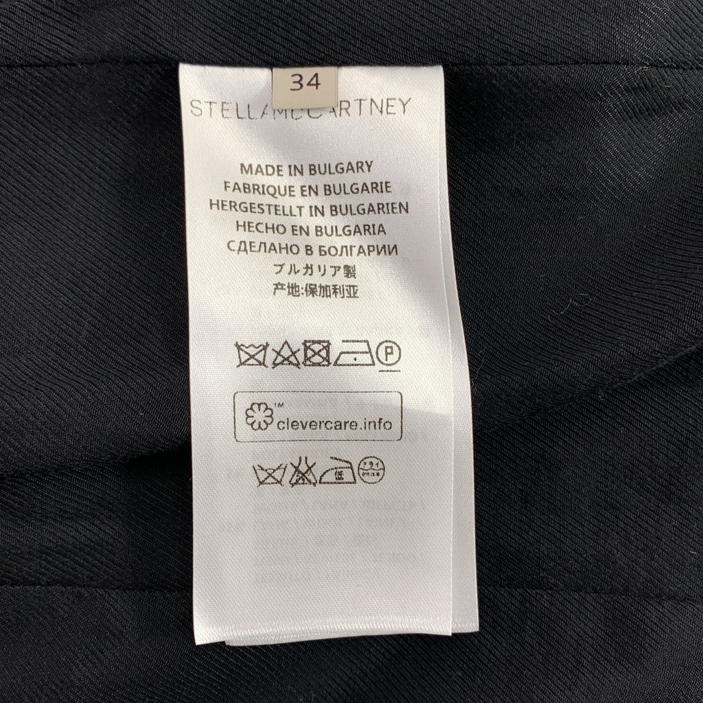 STELLA McCARTNEY / ステラマッカートニー | ウール シングル ロングコート / 総裏地 | 34 | レディース