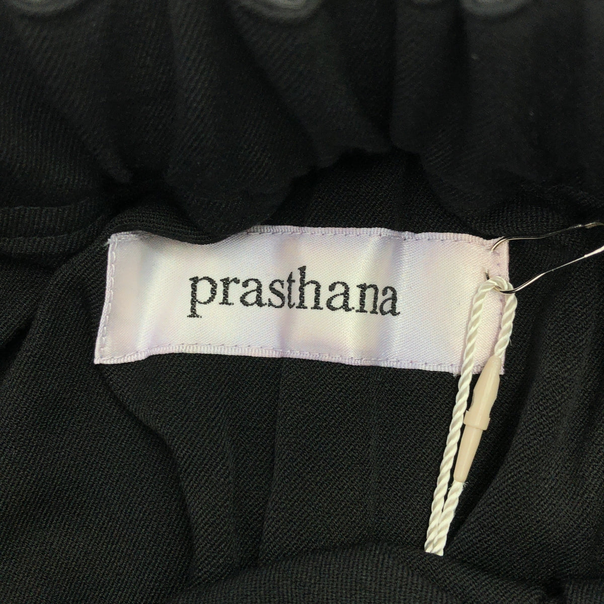 【新品】  prasthana / プラスターナ | depth S/S ショートパンツ | M | ブラック | メンズ